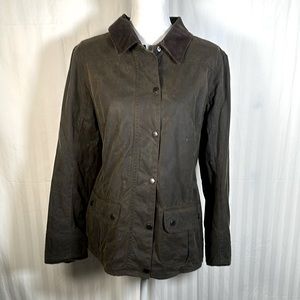 Barbour Women’s “ Shaped Utility “ Jacket Sage US Sz 12